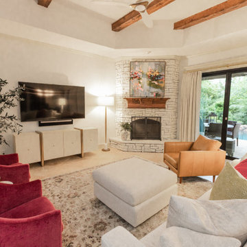cheerful family Room