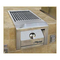 Alfresco 14"built-in Searzone Sideburners, Stainless Liquid Propane  | AGSZ-LP - Outdoor Products