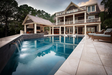 Photo of a nautical home in Charleston.