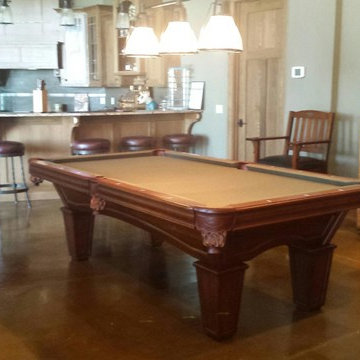 Custom Home with Pool Table