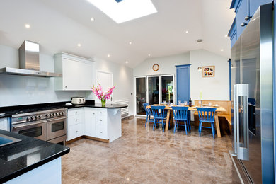 Inspiration for a modern kitchen in Kent.