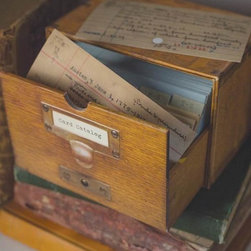 Library Card Catalog - Decorative Objects And Figurines
