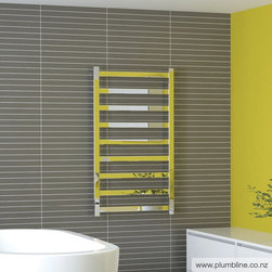 Hybrid 9 Bar Heated Towel Ladder 132 X 90cm - Heated Towel Rails