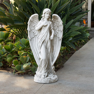Peaceful Angel Statue, 31"