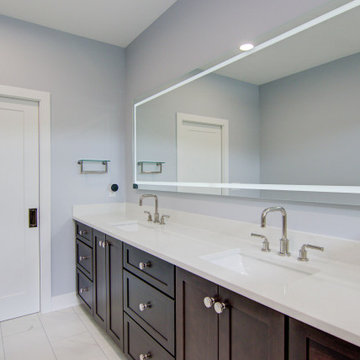Primary Bath Retreat with Zero-Entry Shower and Heated Floors