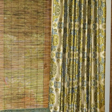 Mid Century Home Dining Drapes