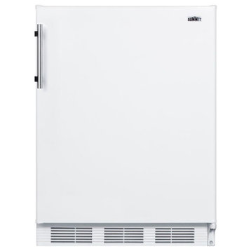 Summit CT661 24"W 5.1 Cu. Ft. Freestanding or Built-in - White ADA