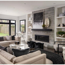 Living Room- Fireplace Wall