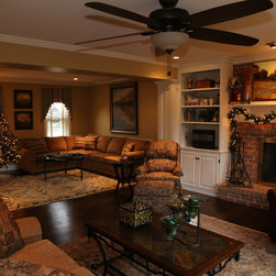 Renovations from two rooms to one - Christmas Trees