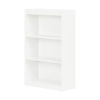South Shore Axess 3-Shelf Bookcase, Pure White