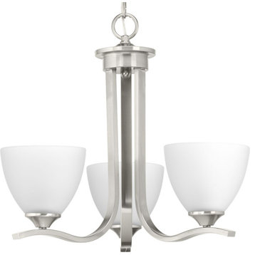 Progress Laird Collection 3-Light Chandelier P400062-009, Brushed Nickel