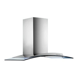 36" Acqualina Glass - Wal Range Hood - Range Hoods And Vents