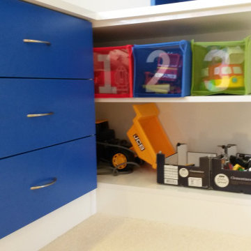 Kids Blue Fitted Bedroom