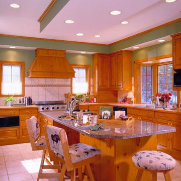 Log Home Kitchens