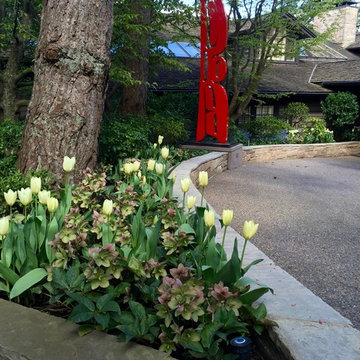 Robert Davidson in the Garden