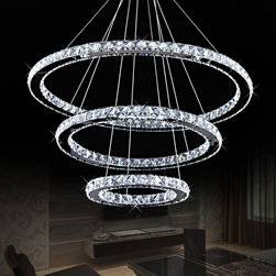 NEW Arrival! Diamond Rings Series/ LED, High Power  Grade A, Crystal Chandeliers - Products