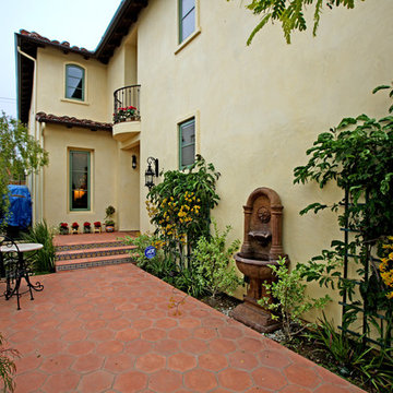 Traditional Spanish Custom Home in Pacific Palisades, CA