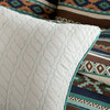 Madison Park Malone 7 Piece Comforter Set in Blue
