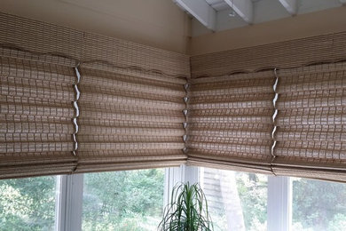 Woven Wood and Roller Shades
