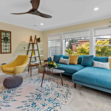 Colorful Interior Updates to Herndon Home
