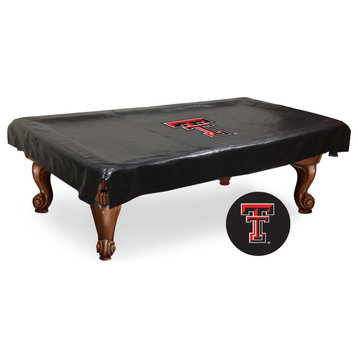 Texas Tech Billiard Table Cover