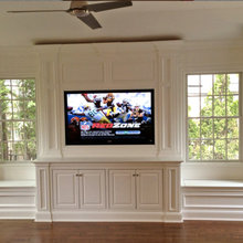 family room fireplace