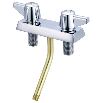 Central Brass Two Handle Shampoo Faucet