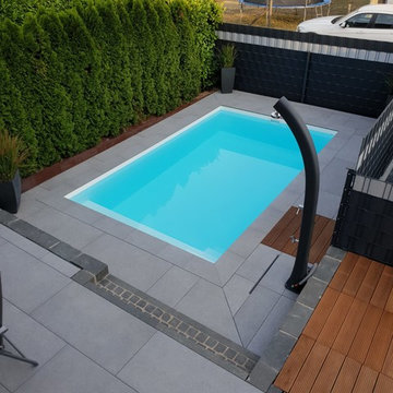 Unser bisher kleinster ( Chlor - ) Pool... Griesheim 2018