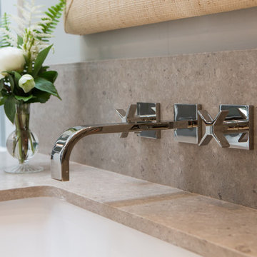 Atrium Inspired Master Bathroom