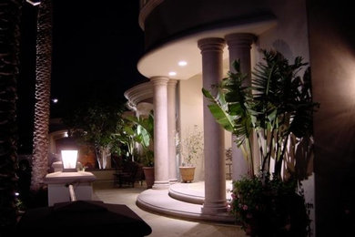 Example of a patio design in Orange County