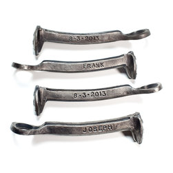 Railroad Spike Bottle Openers - Wine And Bottle Openers
