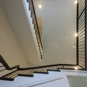 Project #82 | Three-Level Staircase with Extended Balcony