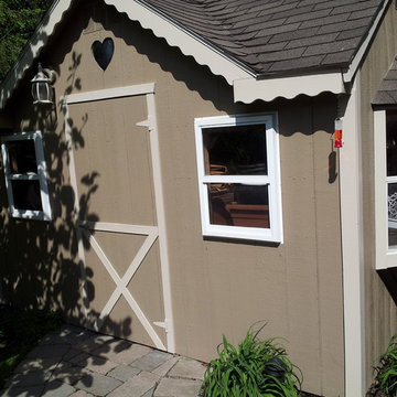 Exterior repaint airless spray