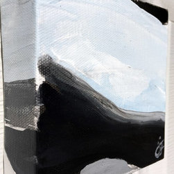 Winter Beach III - Side view - Paintings
