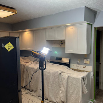 Water Damage Kitchen Remodel
