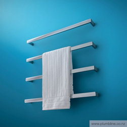 Xylo Hybrid Heated Towel Rail 65cm 3 Pack - Heated Towel Rails