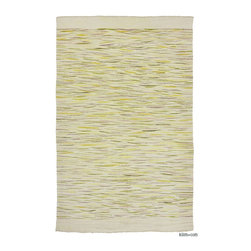 Old Yarn Kilim Rug - Area Rugs