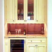 Kitchen cream cabinets