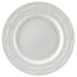 10 Strawberry Street - Sorrento Charger Plates, Set of 6 - Sorrento : The debossed rim on this sophisticated collection embraces your meals with a contemporary yet uncomplicated vibe, creating a high-end feel.