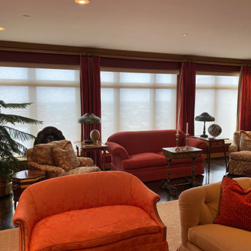 High Rise Crestron Roller Shades