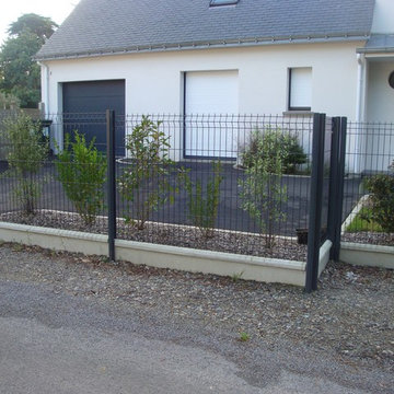 Clôture en panneau rigide