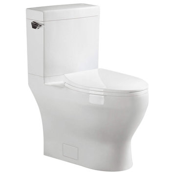 Fine Fxitures Modern Two Piece Elongated Toilet Ada Compliant