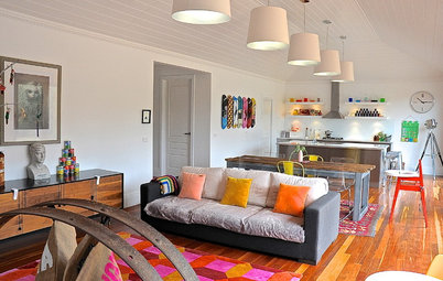 My Houzz: Colourful Quirkiness in a Creekside Cottage