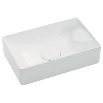 Vision 16042 Bathroom Sink, Gloss White