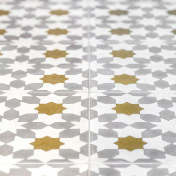 Carreaux de ciment à motifs