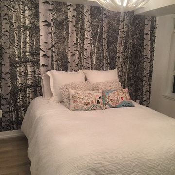 Birch Tree Forest Wallpaper - AboutMurals.com
