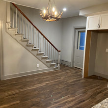 Downstairs Kitchen and Living Room Renovation