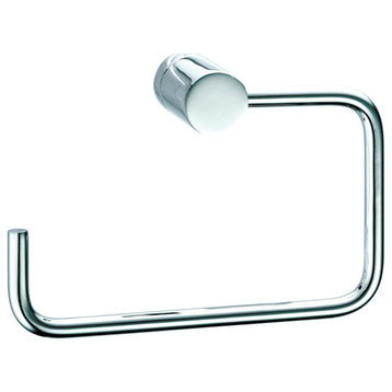 Waldorf Polished Stainless Steel Towel Ring
