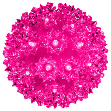 6" Pink LED Sphere