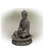 19" Tall Tabletop Meditating Buddha with Lotus Flower Fountain with LED Lights
